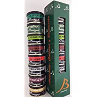 Patés artesanos caja con 8 variedades: finas hierbas- pimienta- chorizo- al oporto- ibérico- vino de Rioja- tradicional…